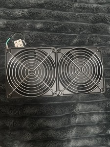 FD1238A1HS 110V Aluminum Frame Cooling Fan - PAIR (2)