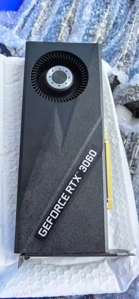 Manli Nvidia RTX 3060 12GB Turbo GPU GDDR6 Graphics Card PCI Express 4.0 x16 DHL - Image 2 of 2