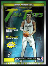 2025-26 Topps NBA Collect Topps Chrome Tall Tales. Victor Wembanyama. DIGITAL