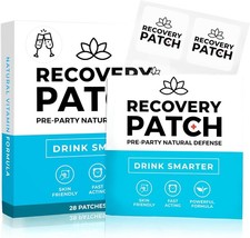 Recovery Patches 28 Pack - Wake Up Refreshed  Energized 28 Pack, Transparent