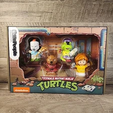 Teenage Mutant Ninja Turtles Allies LIttle People Collector Fisher Price TMNT
