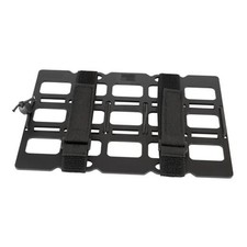 Aluminum Headrest Molle Panel - Universal Tactical Back Seat Organizer