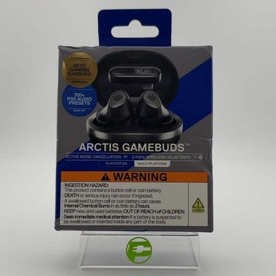 New SteelSeries Arctis GameBuds 61706 Black Wireless Gaming Earbuds