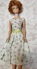 Vintage Bubble Cut Barbie Red Hair Titan 1962 Original Mattel Dress Japan