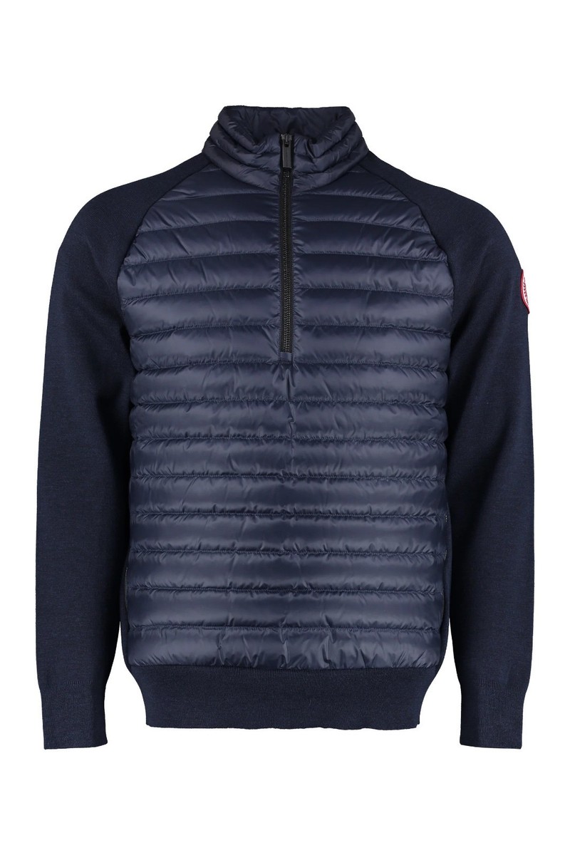 CANADA GOOSE Hybridge Knit Packable Jacket - Navy Marine - All