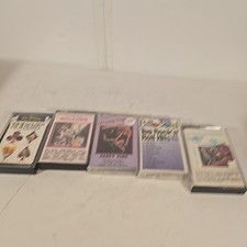 5 Cassettes The Best of 50's Love 21 Golden Oldies 1963 Rock Hits Happy Days 70s