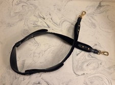 New! Prada 'Studded' Detachable Shoulder Strap Navy Blue Velvet 38" MSRP $690