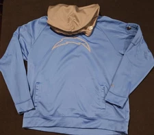 Los Angeles Chargers Mens Shadow Tech  Pullover Hoodie Sweatshirt Size XXL
