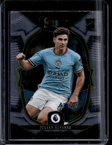 2022-23 Panini Select Premier League Julian Alvarez Terrace RC #62 Man City