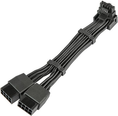 90 Degree 16Pin to 2x8Pin Adapter for RTX 3090 Ti, 4070 Ti, 4080, 4090