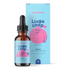 JoySpring Lingo Leap Kids Zeolite Drops Speech Delay Support Detox Formula 30ML