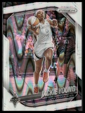 2025 Panini Prizm WNBA #23 Jackie Young White Seismic Prizms (i20101)