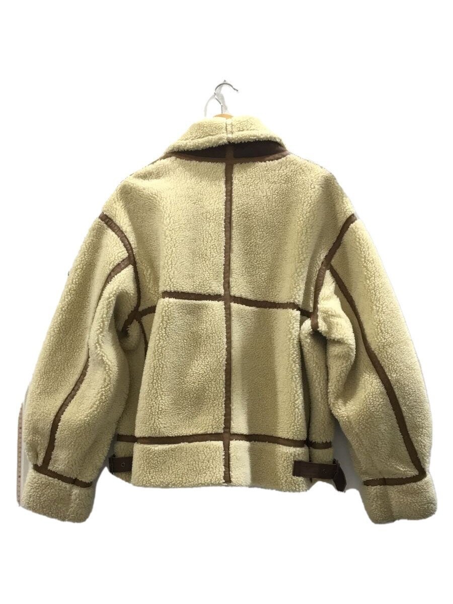 BEAUTY&YOUTH UNITED ARROWS - 値下げ中★6ROKU boa collar zip coat 6 ROKU Youth United Arrows B-3 Boa Jacket Beige 38 Used | eBay
