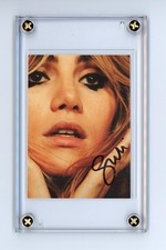 Suki Waterhouse Autographed Trading Card Sized Signed Cut ACOA