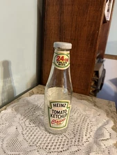 Vintage Heinz Tomato Ketchup - 24 Oz. Classic Glass Bottle With Cap - 1990’s