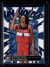 2024-25 Donruss Optic My House Bub Carrington Rookie Washington Wizards