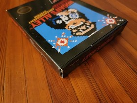 Hogan's Alley Nintendo NES CIB sin perforar barra colgante 5 tornillos EXCELENTE VIDEOJUEGO