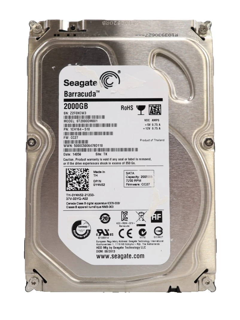 Seagate Barracuda St2000dm001 2tb for sale | eBay