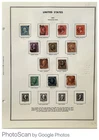 H.E. Harris Liberty US Stamp Album Collection Estate Lot w/ 1800s & Early Commem