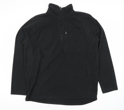 Henley Sweatshirt Herren UK L Regular Peter Storm schwarz