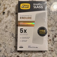OtterBox Amplify Glass Screen Protector for iPhone 13 Pro Max