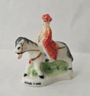Journey to the West Tang Monk French Feve Figurine Porcelain Miniature 1.5"