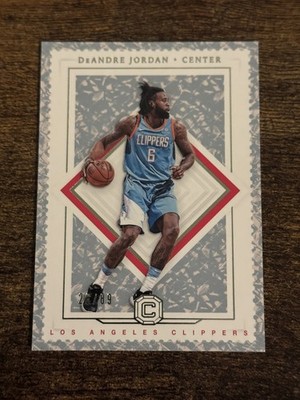 2017-18 Panini Cornerstones DeAndre Jordan #47 Crystal /89 Clippers SP Free