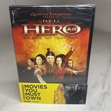 Hero Jet Li DVD Brand New Sealed Martial Arts Movie (Quentin Tarantino)
