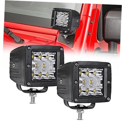 LED Cubes 2Pcs 3 Inch 80W LED Pods Light Off Road Spot Flood 3 Inch White light