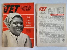 JET MAGAZINE  JULY 9, 1970 - Black Leader of White Majority Eva Jefferson