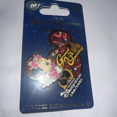 Disney Parks Shanghai Disney Grand Opening Minnie Mouse Limited Release Pin