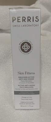 PERRIS Swiss Laboratory Skin Fitness Emulsion Active Anti-Aging Visage 50mL NIB