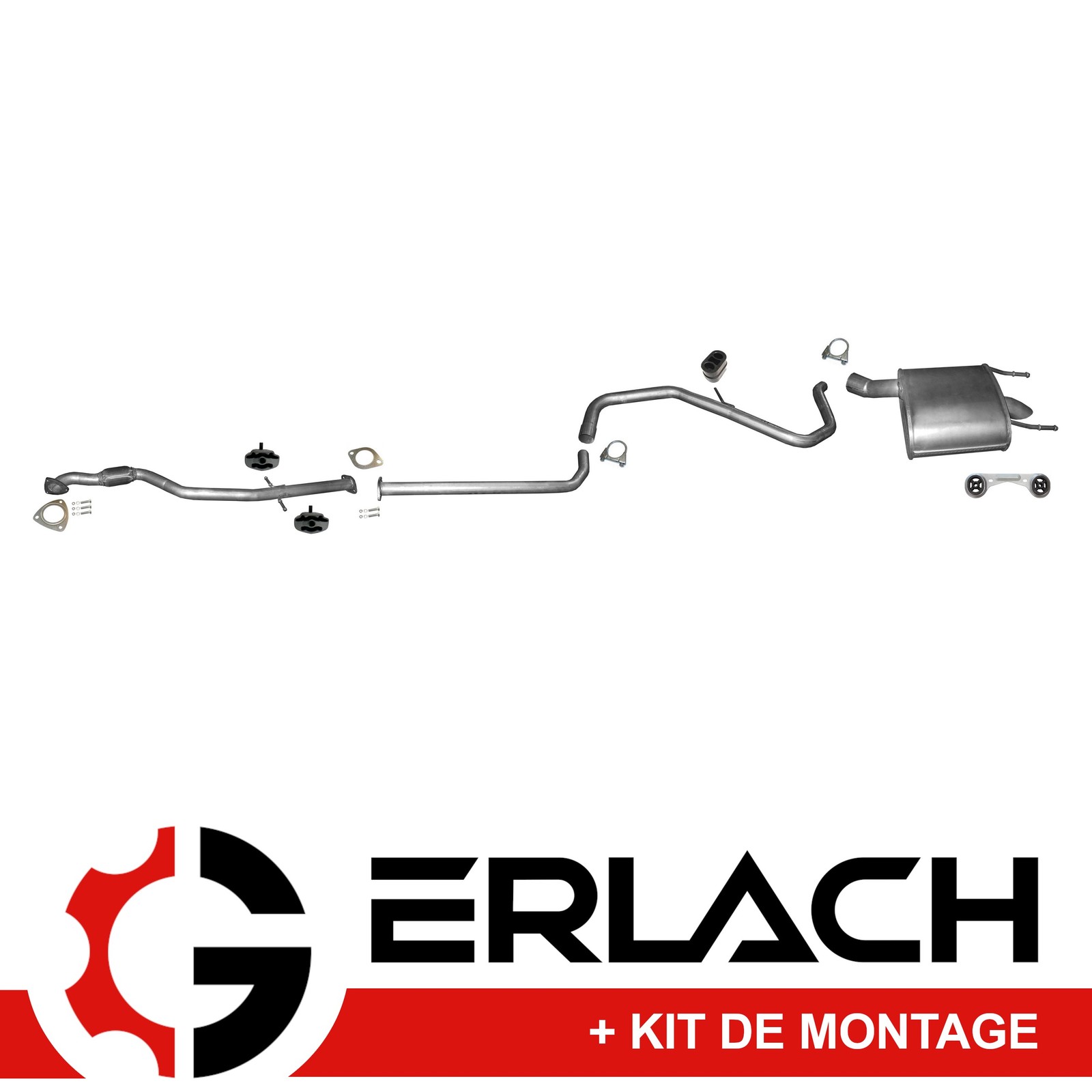 Echappement silencieux Opel Insignia A 2.0 CDTi TD 2008 2009 2010 2011 2012 pot arriere