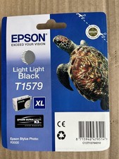 Epson T1579 Turtle UltraChrome Ink Cartridge Light Light Black C13T15794010