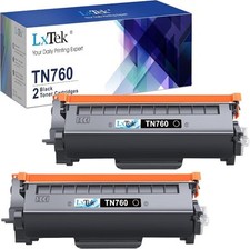 LxTek Compatible Toner Cartridge Replacement for Brother TN760 TN 760 TN730...