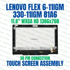 Lenovo Yoga 330-11 Flex 6-11 LCD LED Touch Screen Digitizer Assembly ST50N91330