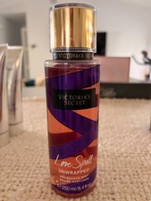 RARE DISCONTINUEDVictoria  s Secret Love Spell UNWRAPPED Fragrance Mist 8.4 Fl Oz