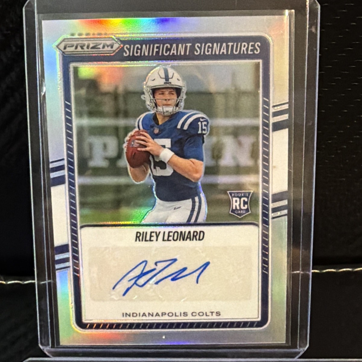 2025 Panini Prizm Significant Signatures Riley Leonard Auto Silver