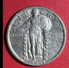 1920 US Standing Liberty SILVER Quarter! "Philadelphia" Mint! XF! Very Sharp!