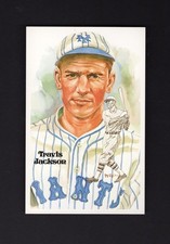 #179 TRAVIS JACKSON, Giants Perez-Steele Hall of Fame art postcard #4685/10,000