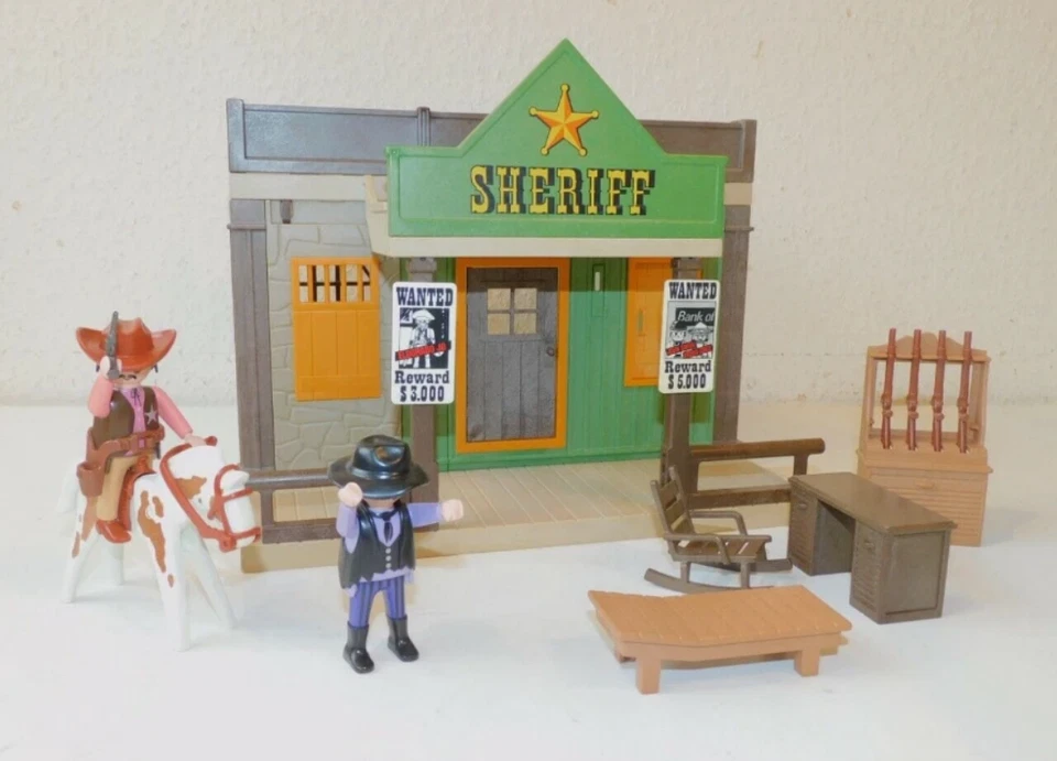 1. Playmobil -- Pièce de rechange – bureau du sherif 3786 - Photo 1/1