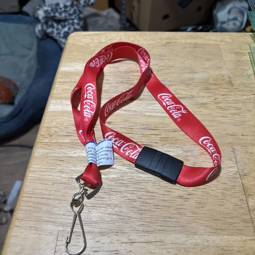 Coca-Cola Lanyard Red