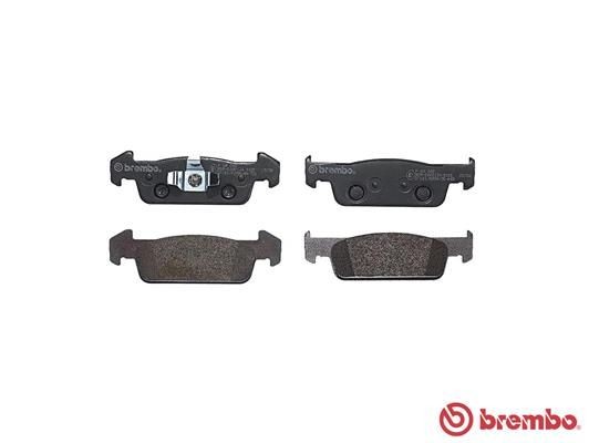 Bremsbelagsatz, Scheibenbremse P 68 060 Brembo FüR Renault Dacia-image