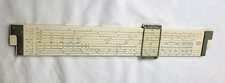 FREDERICK POST Versalog 1460 Engineer Slide Rule w Case Hemmi Bamboo Japan (See)