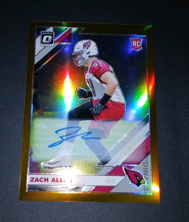 Zach Allen Panini Donruss Optic #150 Autograph-Bronze