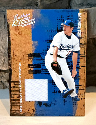 2005 Donruss Leather & Lumber Kazuhisa Ishii #78 Game Used Jersey /250 Dodgers