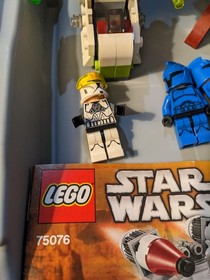 LEGO Star Wars 75078 Transport 75076 Gunship 75077 Spider Droid 75088 Commando