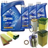Inspektionspaket 8L Mannol 10W-30 FüR Mercedes R230 500 350 R129 320 280