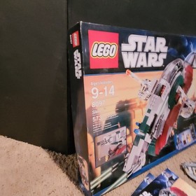 LEGO Star Wars: Slave I (8097) Complete with box, instructions, Mini Figures