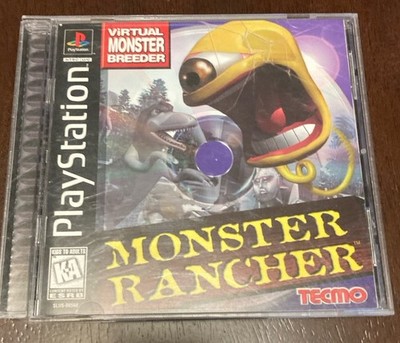Monster Rancher (Sony PlayStation 1, 1997) PS1 Black Label - Tested, Complete!